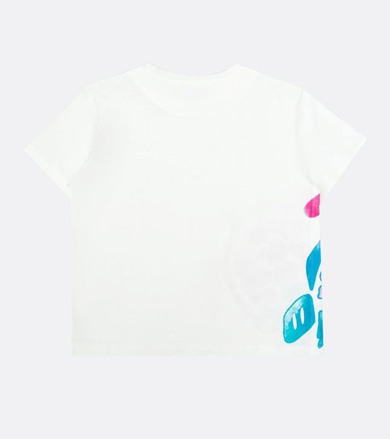 Boys Cotton T-Shirt Tortue Aquarelle