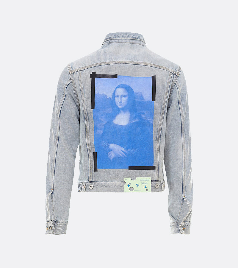 off white mona lisa blue