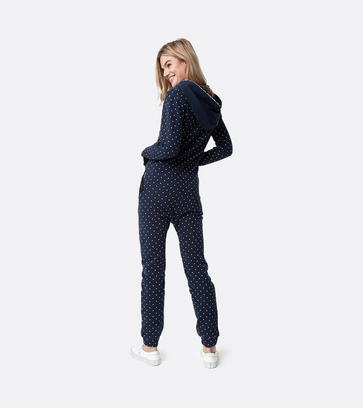 THE DOT JUMPSUIT NAVY
