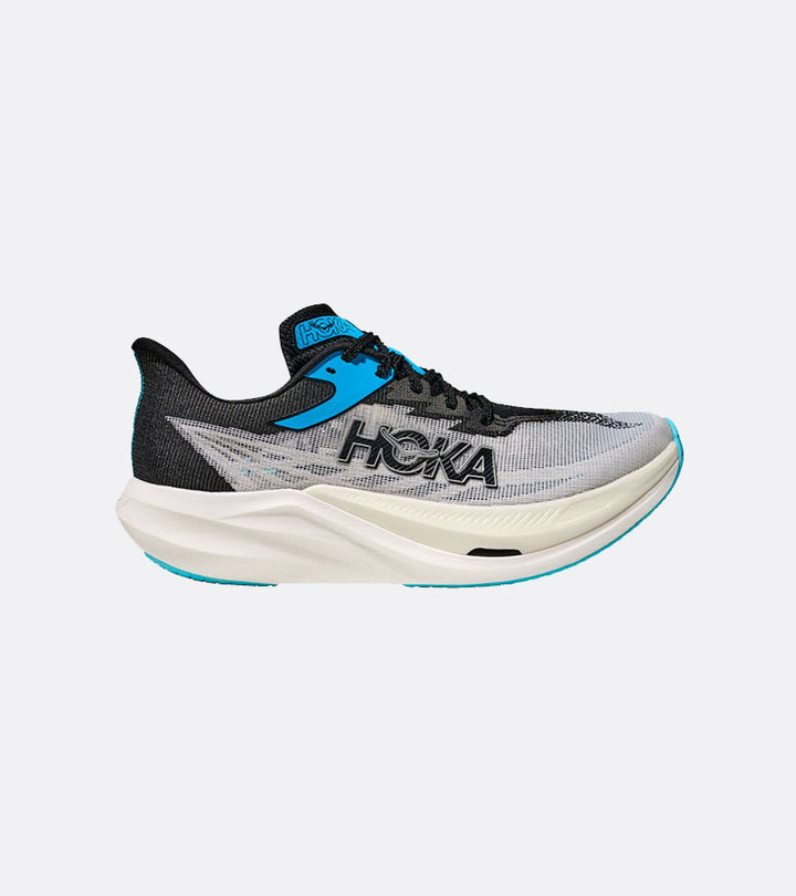 HOKA U Rocket X 3 - White / Black