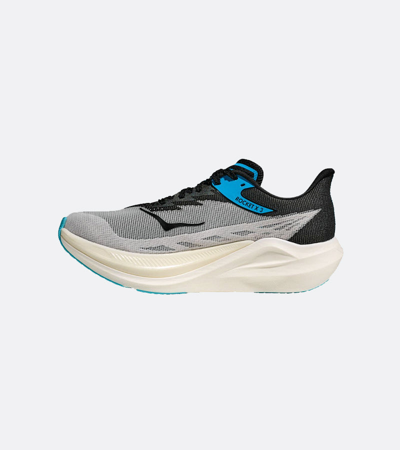 HOKA U Rocket X 3 - White / Black
