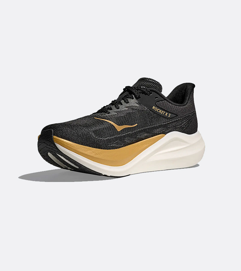 HOKA U Rocket X 3 - BLACK/GOLD