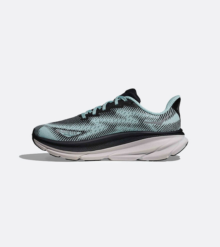 HOKA W Clifton 9 Gtx - Black / Raindrop