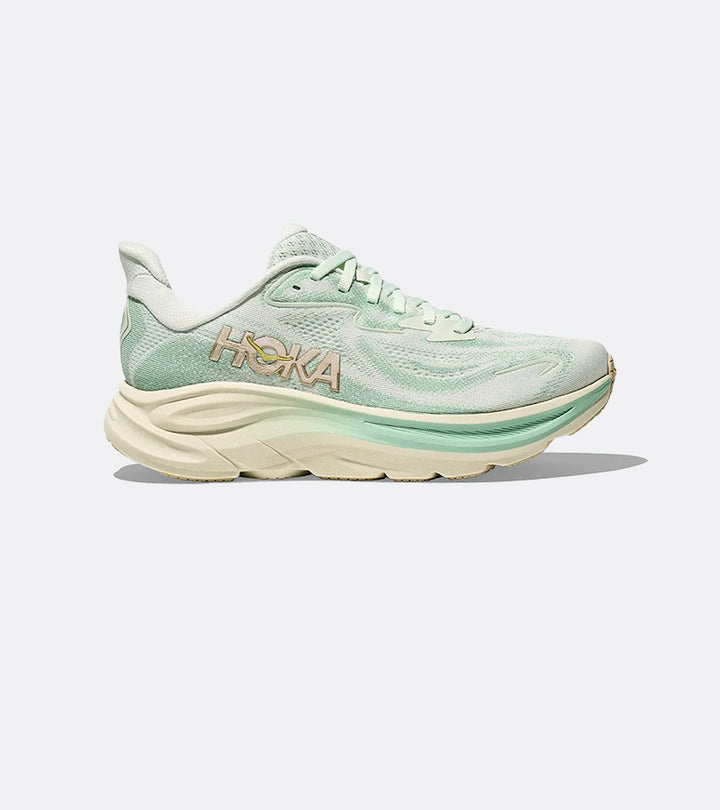 HOKA W Clifton 10 - Sea Glass / Jadeite