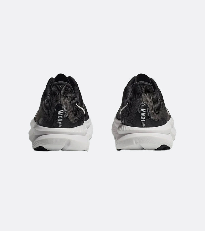 HOKA W Mach 6 - Black / White